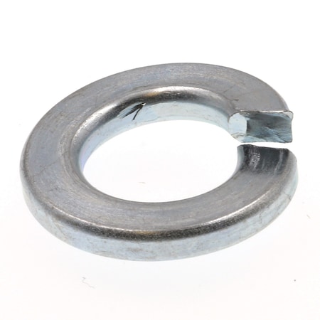 Prime-Line Split Lock Washer, For Screw Size 5/16 in Steel, Zinc Plated Finish, 100 PK 9082134